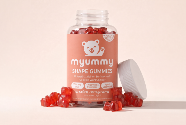 myummy Glas mit Gummibärchen